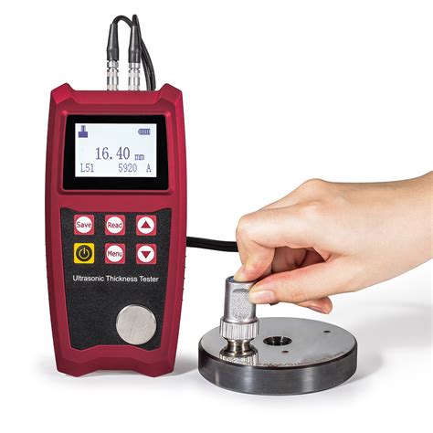 magnetic thickness measuring|ultrasonic material thickness gauge.